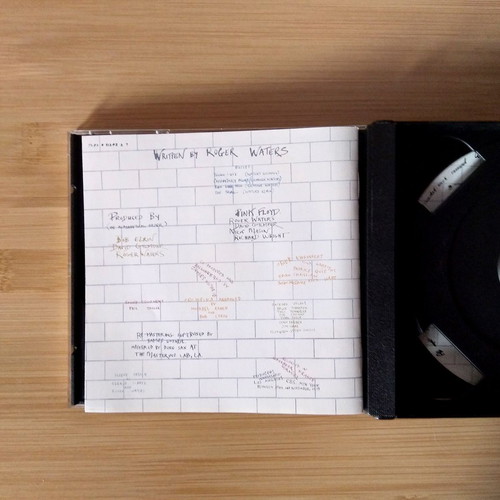 Pink Floyd The Wall 2CD album, rock