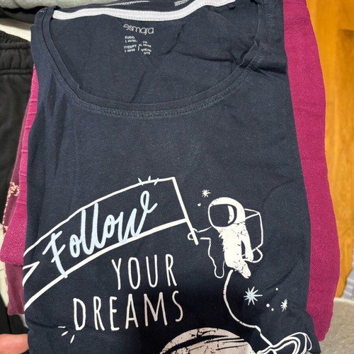 Women's pajama set used, size L