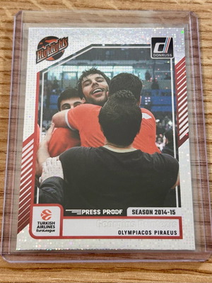 Κάρτα Γιώργος Πριντεζης Ολυμπιακός Panini Euroleague 2024-25 Press Proof νέα