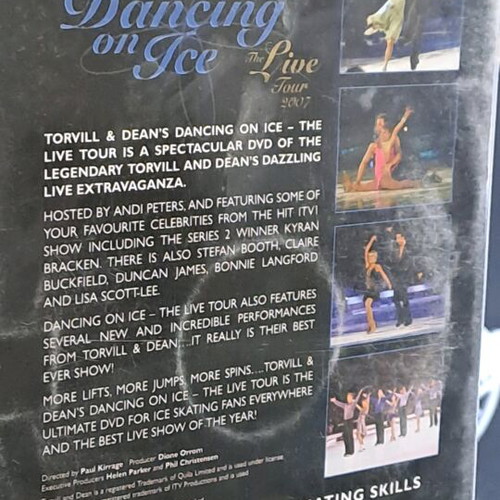 Dancing on Ice DVD like new