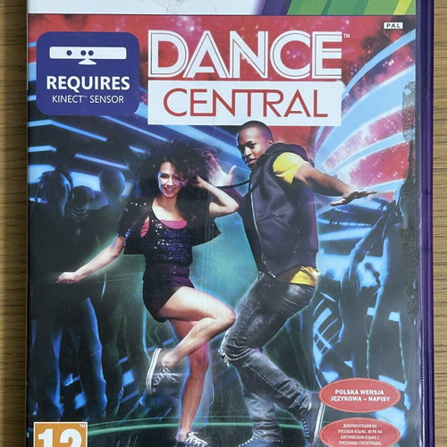 Dance Central Xbox 360 Kinect game used
