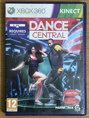 Dance Central Xbox 360 Kinect game used