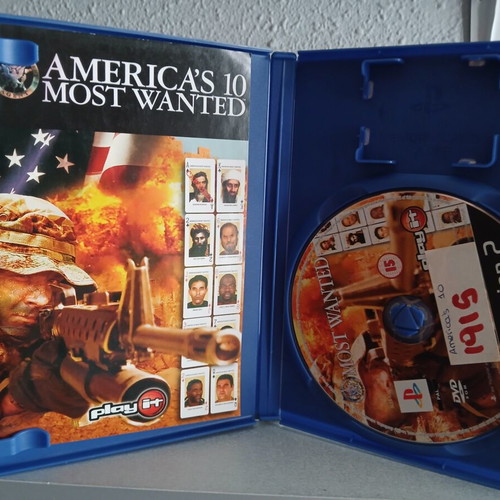 America's 10 Most Wanted PS2 game