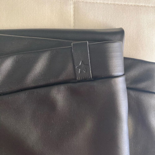Zara leather-look leggings for girls like new, black, size 164 cm