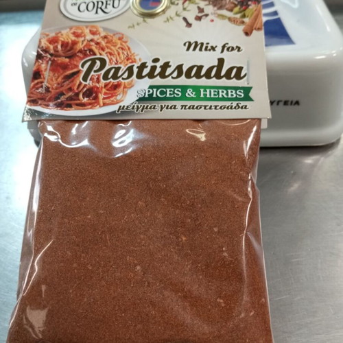 Mix of spices for Corfiot Pastitsada 80gr new