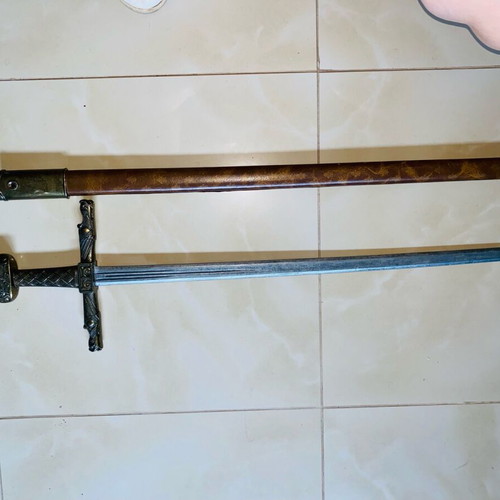 Decorative sword with sheath, 100 cm