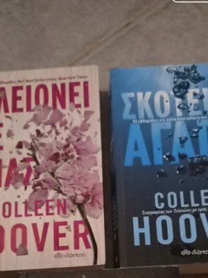 Books by Colleen Hoover like new, set of 2