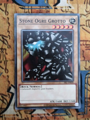 Stone Ogre Grotto κάρτα Yu-Gi-Oh! σαν καινούργιο