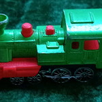 Maĵorette vintage train used
