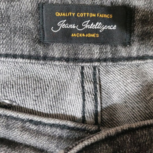 Jack & Jones gray faded jeans like new with rips