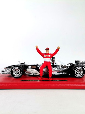 Hot Wheels Ferrari F2003 Michael Schumacher 2003 Παγκόσμιος Πρωταθλητής 1:18 Diecast