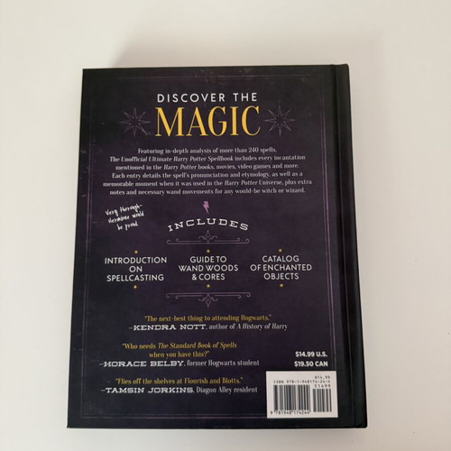 Harry Potter Spellbook hardcover