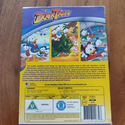 Ducktales First Collection 3 Disc Set Walt Disney DVD used