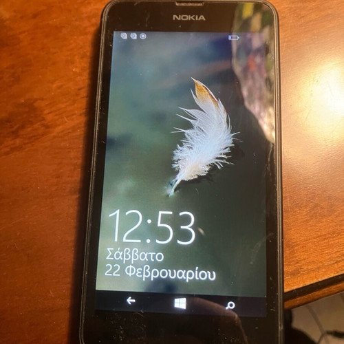 Nokia Lucia 630 Windows Phone used