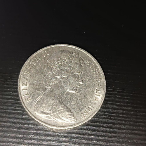 Australia 20 cents coin 1980 like new