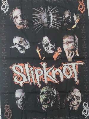 Slipknot flag banner used, 135x95cm