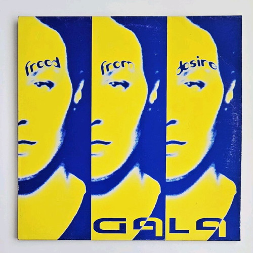 GALA Freed From Desire 12" maxi single vinyl like new