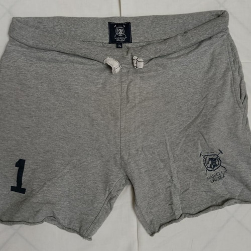 Marbella Polo Club grey sweat shorts used, size XL