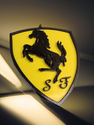 Ferrari logo like new