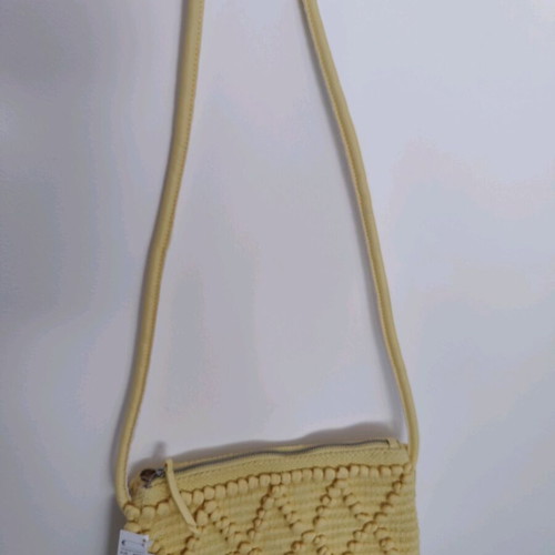 H&M shoulder bag new, yellow