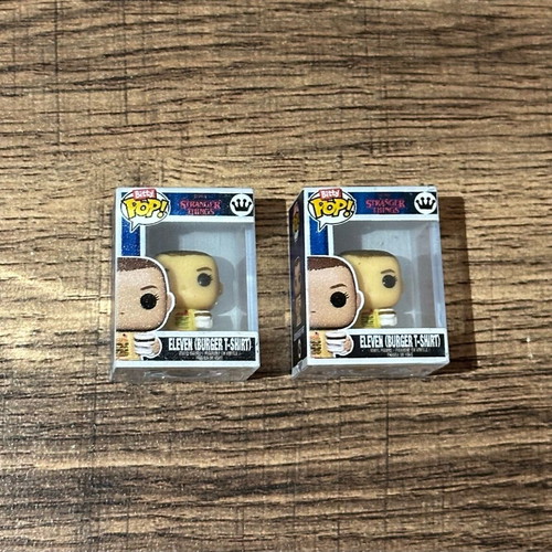 Funko Bitty Pop Stranger Things Eleven (Burger T-Shirt) 1” new