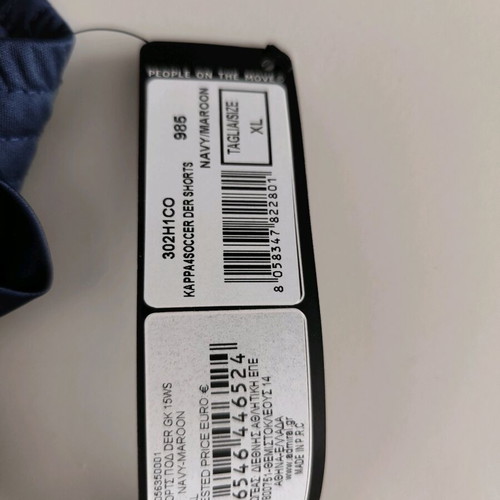 Kalamata Mavri Thyella shorts new size XL Kappa 2023-24