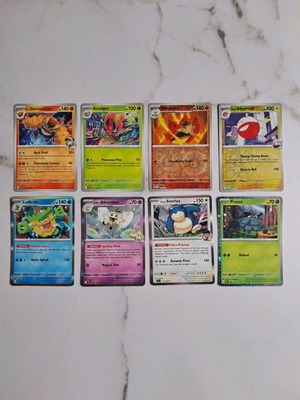 Κάρτες Pokémon σαν καινούργιες, πακέτο 8 τεμαχίων