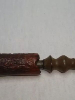 Pipex K6 tobacco pipe used, rare Greek collectible