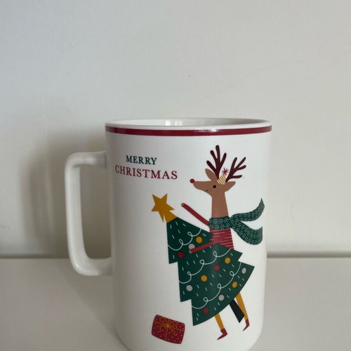 Flying Tiger Christmas Mug new, large