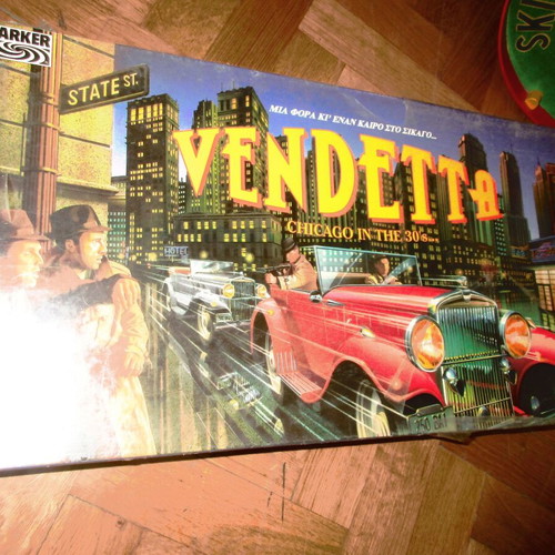 Vendetta board game new from El Greco 80s