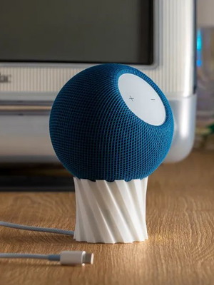 Apple HomePod Mini stand καινούργιο με έξυπνο οργανωτή καλωδίων