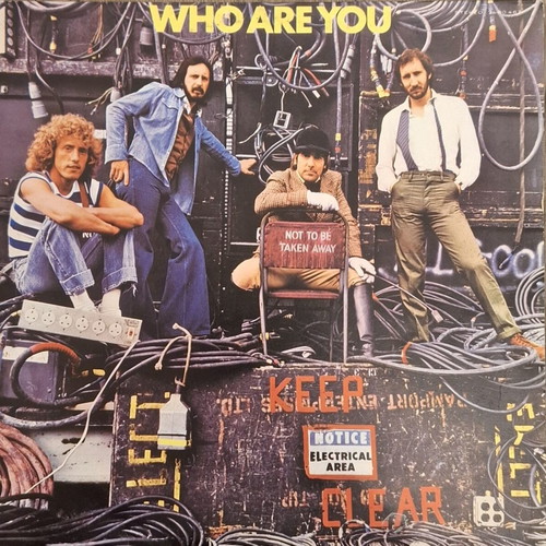 The Who Who Are You vinyl like new, rock
