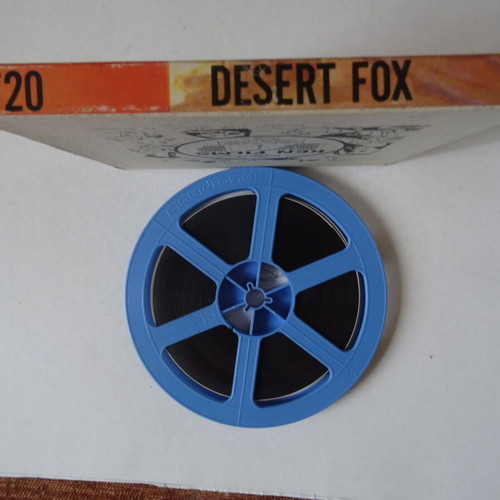The Desert Fox Super 8mm film like new, black and white, sound
