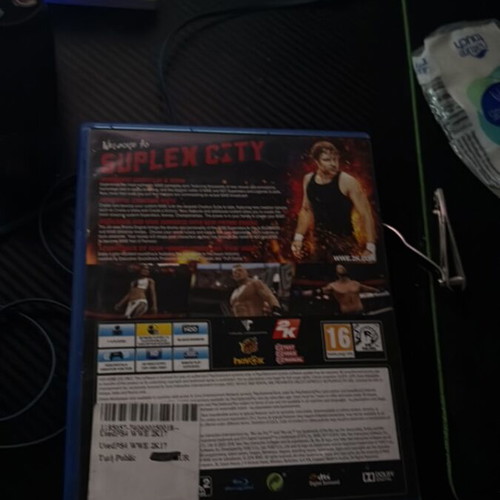 WWE 2K17 PS4 game like new