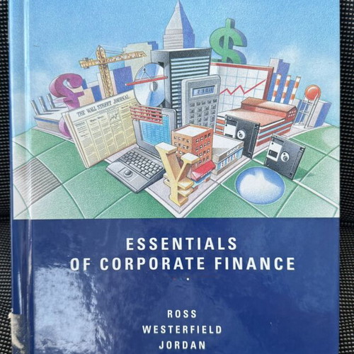 Essentials of Corporate Finance by Ross, Westerfield & Jordan like new