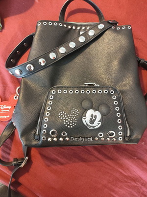 Σακίδιο πλάτης Desigual × Disney σαν καινούργιο, μαύρο
