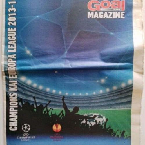 Vintage sports magazine Champions League & Europa League 2013-14 Goal News like new