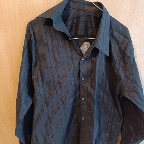 Vintage men's black shirt size L
