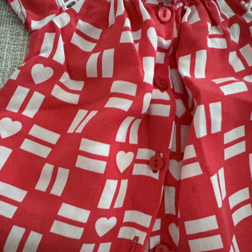 YELL OH! baby clothing set top and pants coral size 3-6 months new
