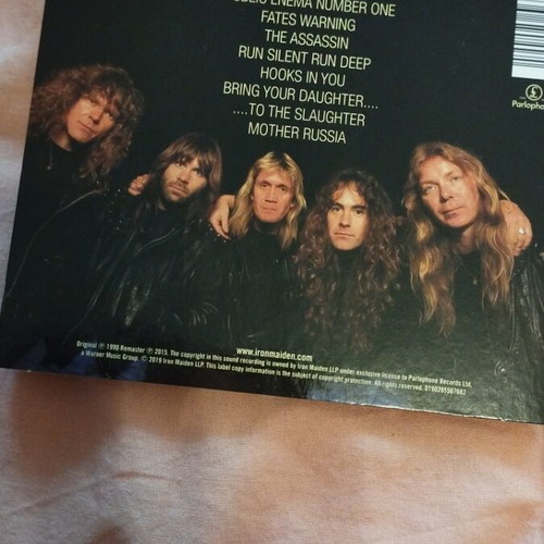 Iron Maiden No Prayer For The Dying CD like new, metal