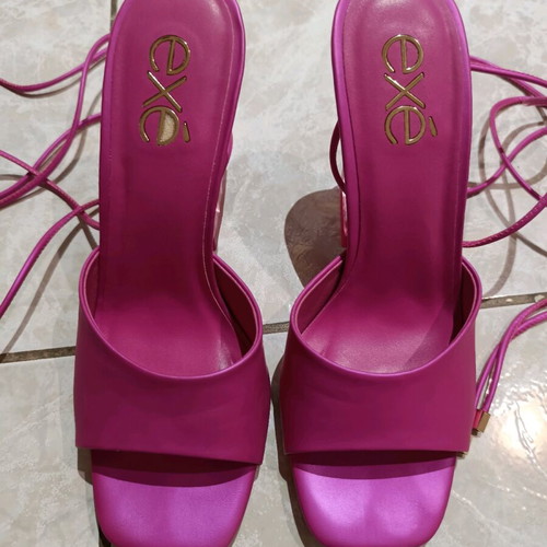 Exe pink sandals used, size 40, like new