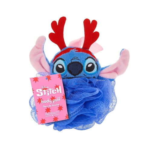 Stitch bath sponge new with Christmas design