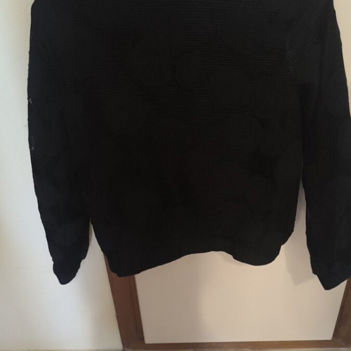 Fabric cardigan with lace, new, size 12