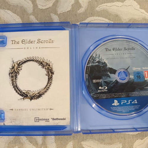 The Elder Scrolls Online Tamriel Unlimited PS4 game like new