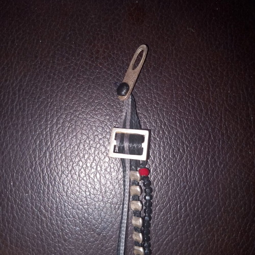 Silver bracelet with 925 elements, 17 cm, new, black