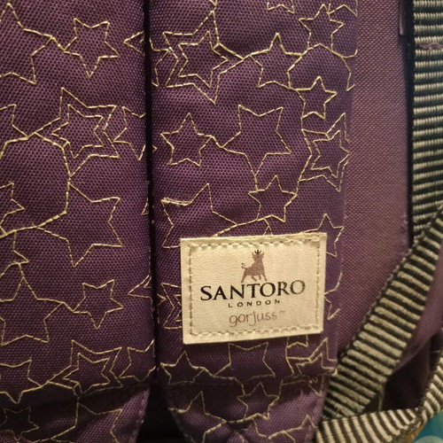 Sandoro school trolley bag used with laptop compartment