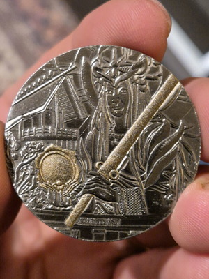 British bronze medal new, dedicated to goddess Amaterasu