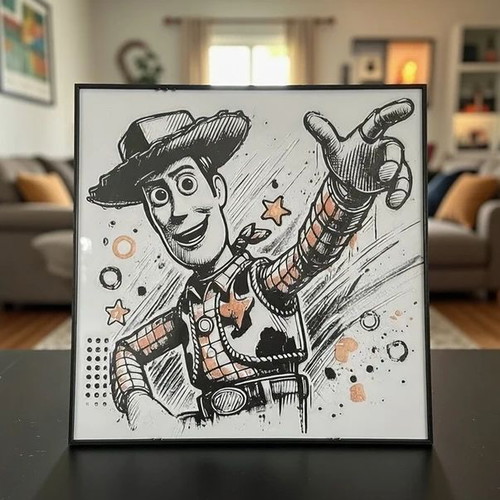 Woody Toy Story frame new 20×20 cm