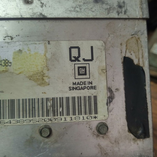 Computer ECU for Opel Vectra C16NZ GM 16164389 QJ used