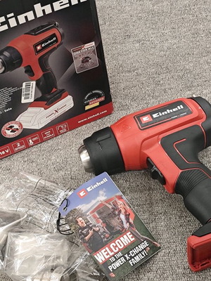 Einhell TE-HA 18 Li Solo Πιστόλι Θερμού Αέρα 18V καινούργιο, X-Change Power